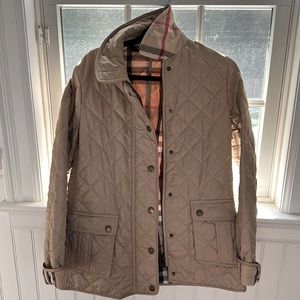 Burberry quilted jacket